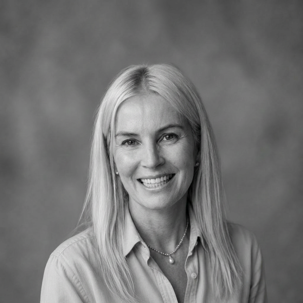 Portrait of Kari Cederloef Larsen, Co-Founder & COO at AWK Technologies